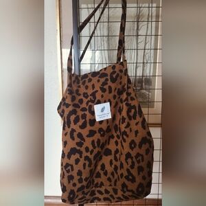 Euc Leopard Print Tote